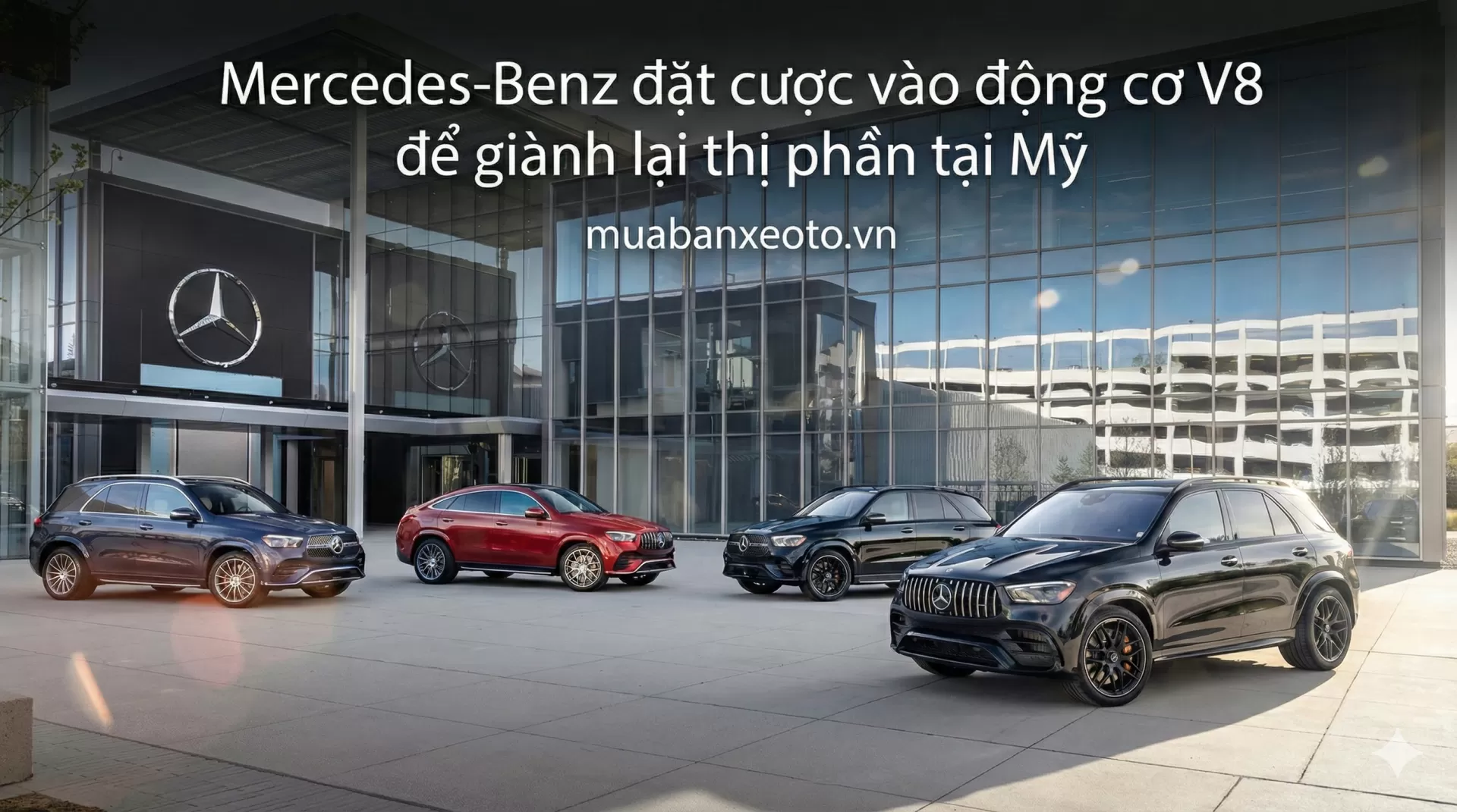 Mercedes đặt cược vào động cơ V8 để lấy lại hào quang