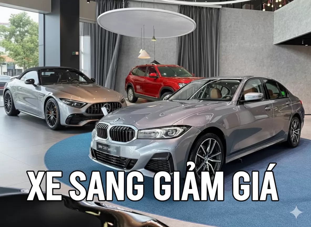 Xe sang giảm giá cả tỷ đồng dịp cuối năm: Thời điểm bắt đáy đã đến